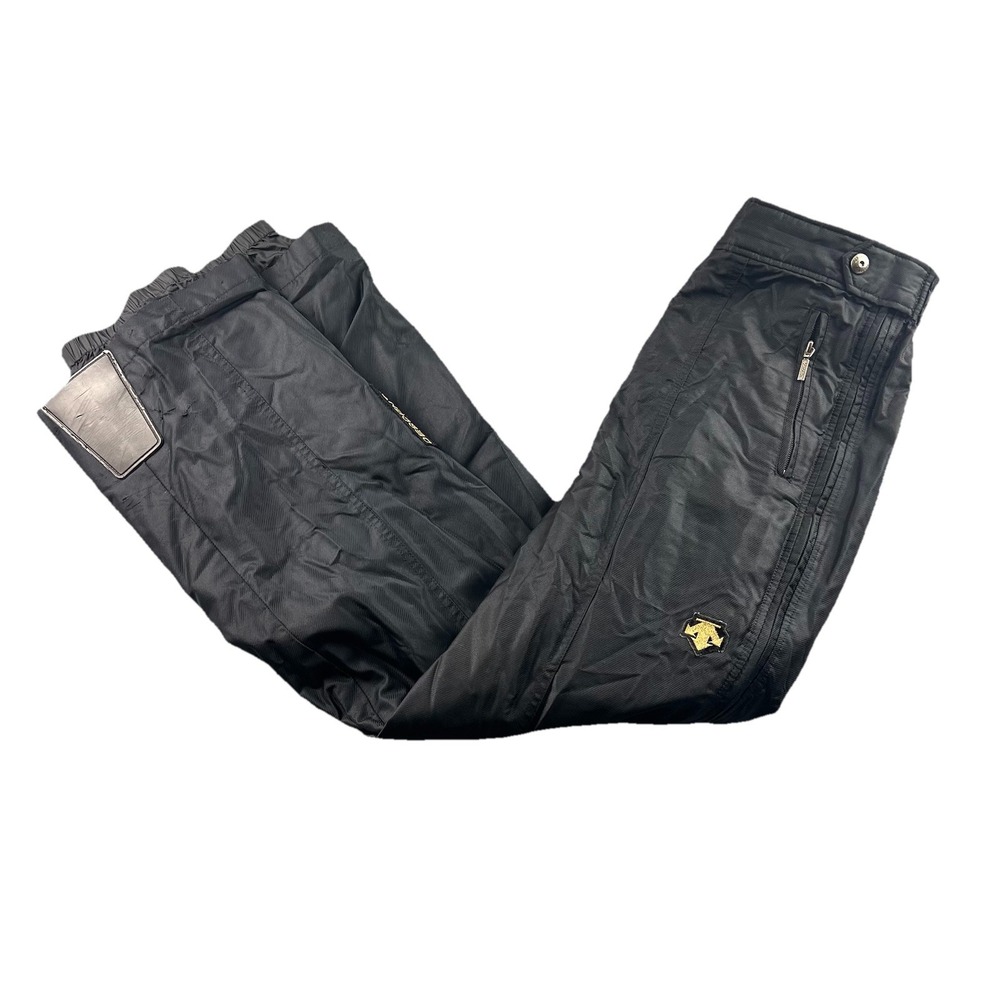 Descente Motion Mens Ski Snowboarding Pants Black Size 34x31 Double Sided Zip